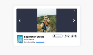 A Photo of Virtual Race Seawater Stride